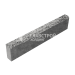 Бортовой камень БР 100.20.8, антрацит с гранитной крошкой