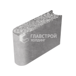 Бортовой камень БРШ 50.20.8, антрацит с мраморной крошкой