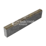 Бортовой камень БР 100.20.8, степь с гранитной крошкой