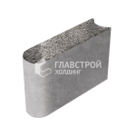 Бортовой камень БРШ 50.20.8, агат-коричневый с гранитной крошкой