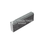 Бортовой камень БР 50.20.8, серый с гранитной крошкой
