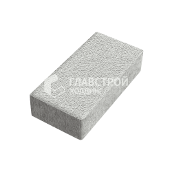 Тротуарная плитка 200х100х80, белая на камне