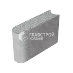 Бортовой камень БРШ 50.20.8, серый с гранитной крошкой