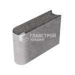 Камень бортовой БРШ 50.20.8, джафар-черный с гранитной крошкой