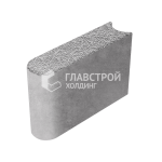 Бортовой камень БРШ 50.20.8, серо-белый с мраморной крошкой