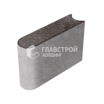 Бортовой камень БРШ 50.20.8, мокко с гранитной крошкой