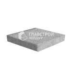 Тротуарная плитка Ромб 3D, серо-белая, 6 см