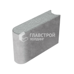 Бортовой камень БРШ 50.20.8, серый на камне
