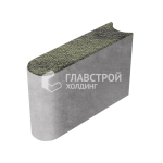 Камень бортовой БРШ 50.20.8, янтарь с гранитной крошкой