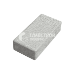 Тротуарная плитка 10х20х8 см, белая на камне
