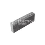 Бордюрный камень БР 50.20.8, серо-белый с гранитной крошкой