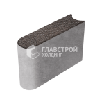 Бортовой камень БРШ 50.20.8, кармен с гранитной крошкой