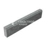 Бортовой камень БР 100.20.8, серый с гранитной крошкой